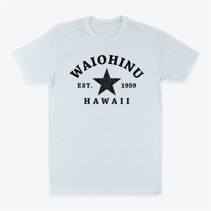 Waiohinu Hawaii Star Classic Dad T-Shirt