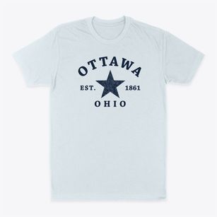 Ottawa Ohio Star Classic Dad T-Shirt