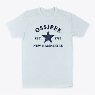 Ossipee New Hampshire Star Classic Dad T-Shirt