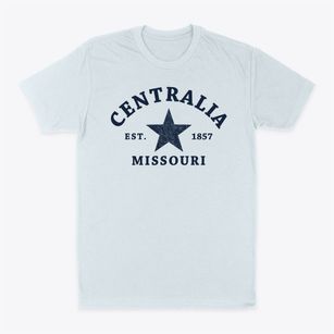 Centralia Missouri Star Classic Dad T-Shirt