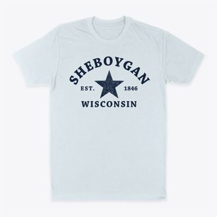 Sheboygan Wisconsin Star Classic Dad T-Shirt
