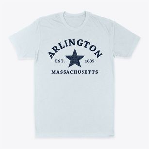 Arlington Massachusetts Star Classic Dad T-Shirt