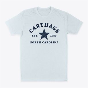 Carthage North Carolina Star Classic Dad T-Shirt