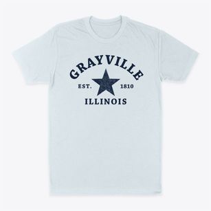 Grayville Illinois Star Classic Dad T-Shirt