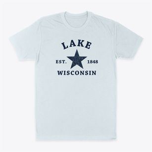 Lake Wisconsin Star Classic Dad T-Shirt