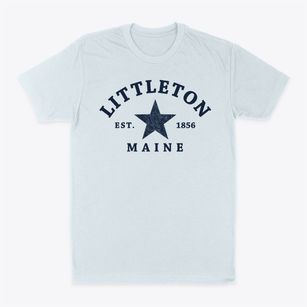 Littleton Maine Star Classic Dad T-Shirt