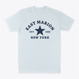 East Marion New York Star Classic Dad T-Shirt