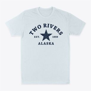 Two Rivers Alaska Star Classic Dad T-Shirt