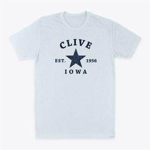 Clive Iowa Star Classic Dad T-Shirt