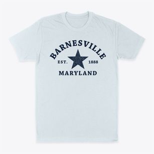 Barnesville Maryland Star Classic Dad T-Shirt