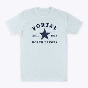 Portal North Dakota Star Classic Dad T-Shirt