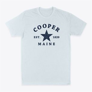 Cooper Maine Star Classic Dad T-Shirt