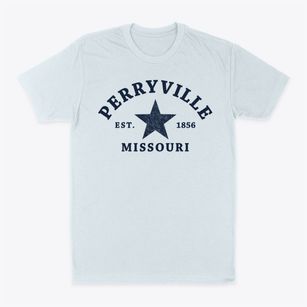Perryville Missouri Star Classic Dad T-Shirt