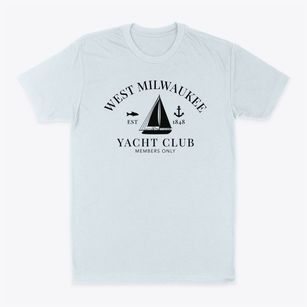 West Milwaukee Wisconsin Yacht Club Classic Dad T-Shirt