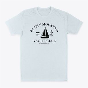 Battle Mountain Nevada Yacht Club Classic Dad T-Shirt