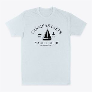 Canadian Lakes Michigan Yacht Club Classic Dad T-Shirt