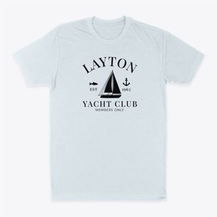 Layton Florida Yacht Club Classic Dad T-Shirt