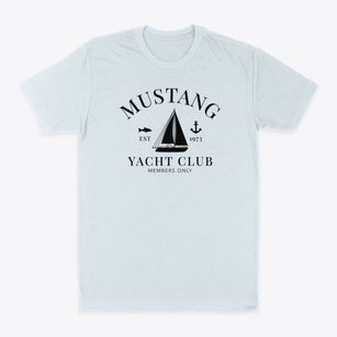 Mustang Texas Yacht Club Classic Dad T-Shirt