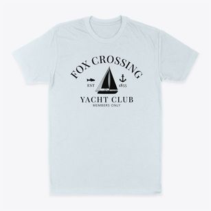 Fox Crossing Wisconsin Yacht Club Classic Dad T-Shirt