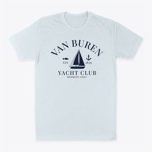 Van Buren New York Yacht Club Classic Dad T-Shirt