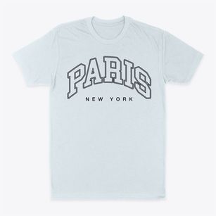 Paris New York Inline Classic Dad T-Shirt