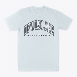 Devils Lake North Dakota Inline Classic Dad T-Shirt