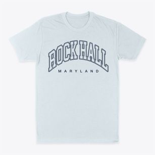 Rock Hall Maryland Inline Classic Dad T-Shirt