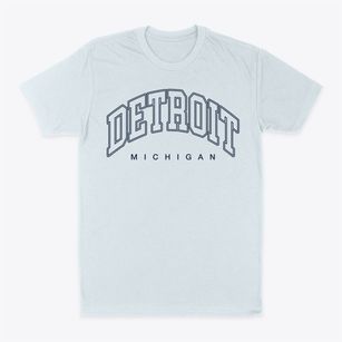 Detroit Michigan Inline Classic Dad T-Shirt