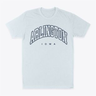 Arlington Iowa Inline Classic Dad T-Shirt
