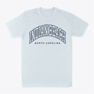 Indian Beach North Carolina Inline Classic Dad T-Shirt