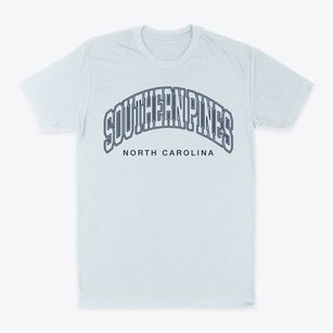 Southern Pines North Carolina Inline Classic Dad T-Shirt