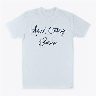 Island Cottage Beach New York Freestyle Classic Dad T-Shirt