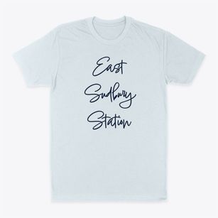 East Sudbury Station Massachusetts Freestyle Classic Dad T-Shirt