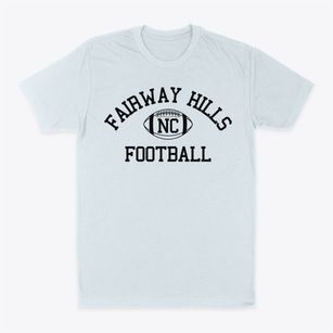 Fairway Hills North Carolina Football Classic Dad T-Shirt