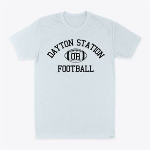 Dayton Station Oregon Football Classic Dad T-Shirt