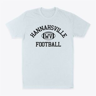 Hannahsville West Virginia Football Classic Dad T-Shirt