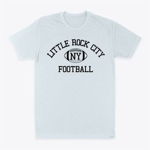 Little Rock City New York Football Classic Dad T-Shirt