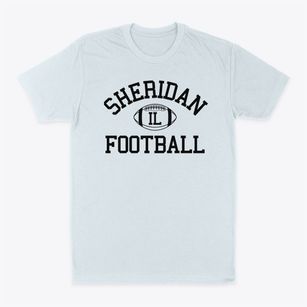 Sheridan Illinois Football Classic Dad T-Shirt
