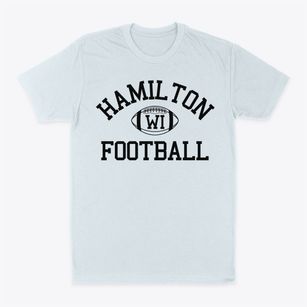 Hamilton Wisconsin Football Classic Dad T-Shirt