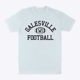 Galesville Wisconsin Football Classic Dad T-Shirt