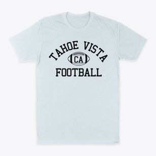 Tahoe Vista California Football Classic Dad T-Shirt