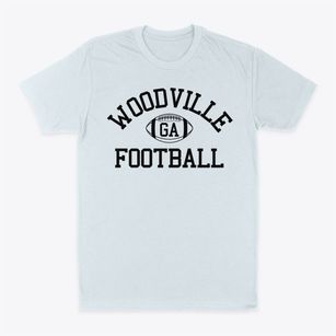 Woodville Georgia Football Classic Dad T-Shirt