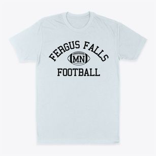 Fergus Falls Minnesota Football Classic Dad T-Shirt