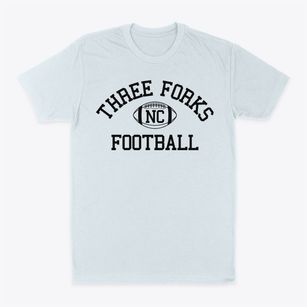 Three Forks North Carolina Football Classic Dad T-Shirt