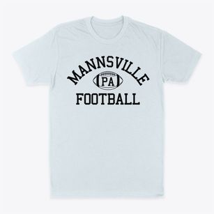 Mannsville Pennsylvania Football Classic Dad T-Shirt