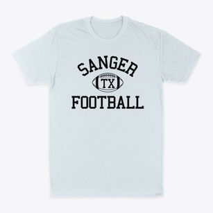 Sanger Texas Football Classic Dad T-Shirt