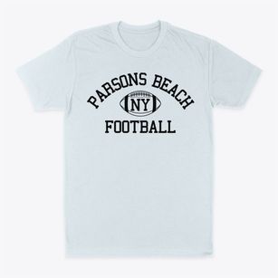 Parsons Beach New York Football Classic Dad T-Shirt