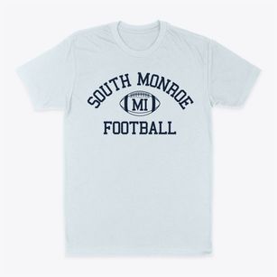 South Monroe Michigan Football Classic Dad T-Shirt