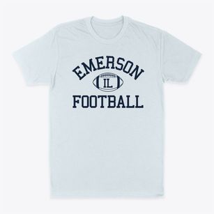 Emerson Illinois Football Classic Dad T-Shirt