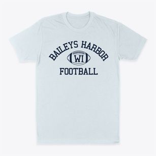 Baileys Harbor Wisconsin Football Classic Dad T-Shirt
